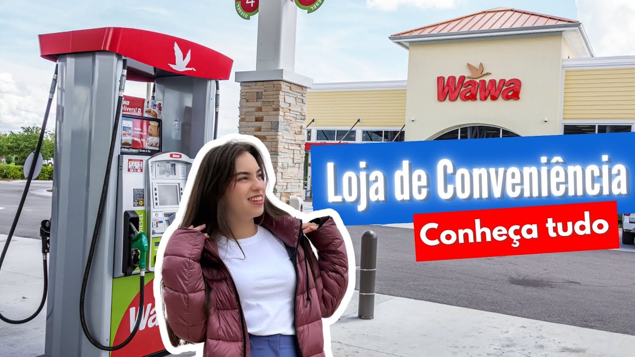 Tour completo pela WAWA - loja de conveniência em Orlando