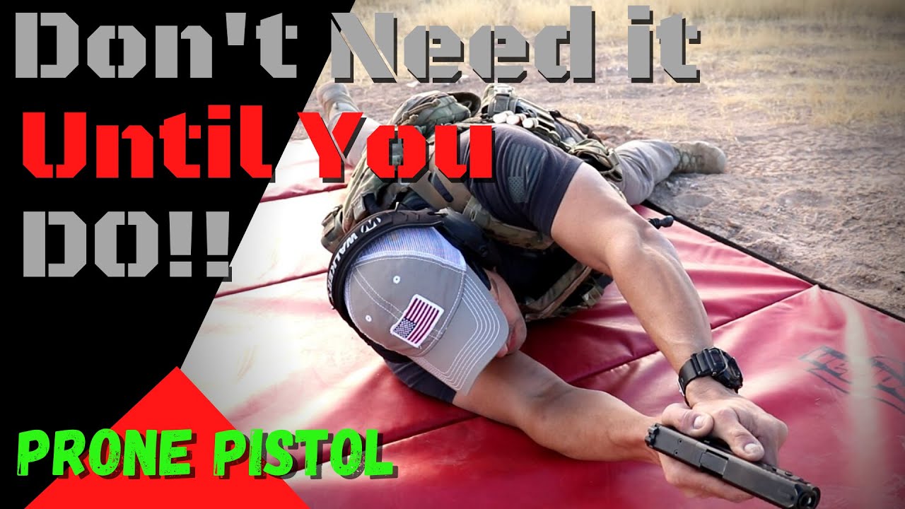 Prone Pistol Shooting