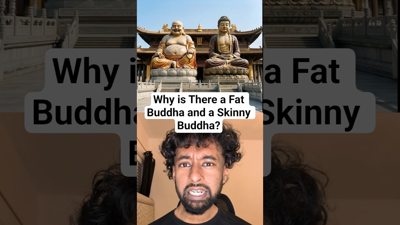 Почему существует толстый Будда и худой Будда? #религия #буддизм
