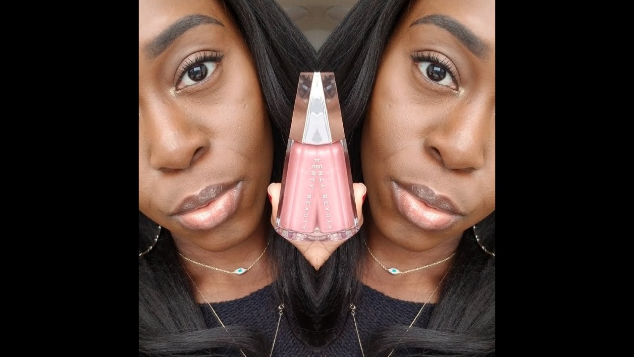 Fenty Beauty Fussy vs Fenty Glow Gloss Bomb