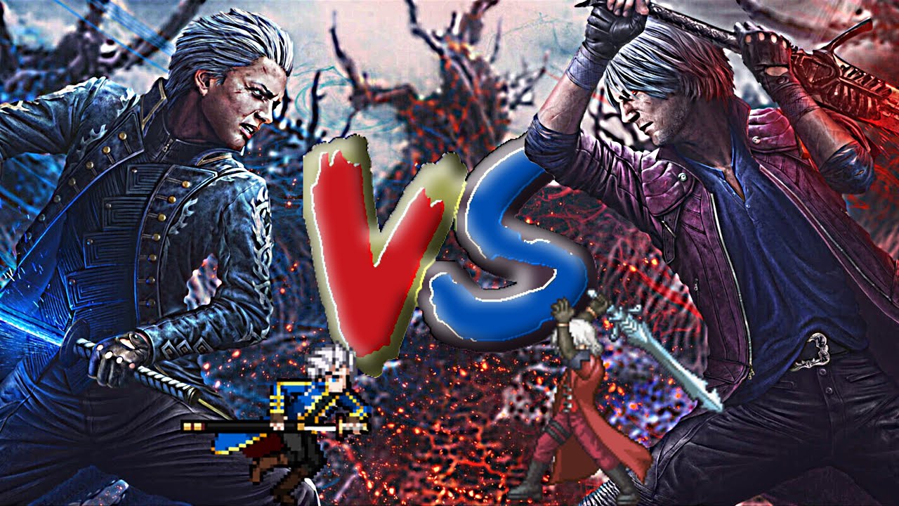Vergil Vs Dante (Devil May Cry) Mugen