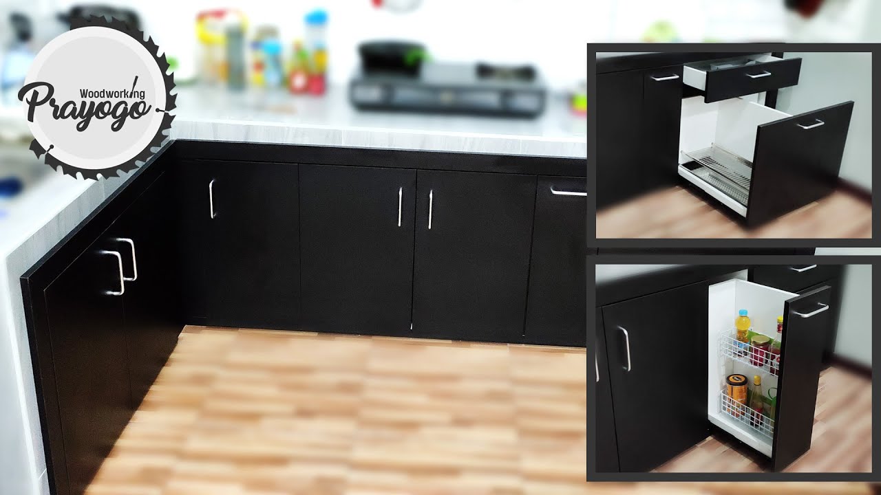 Membuat Kitchen Set Bawah Minimalis