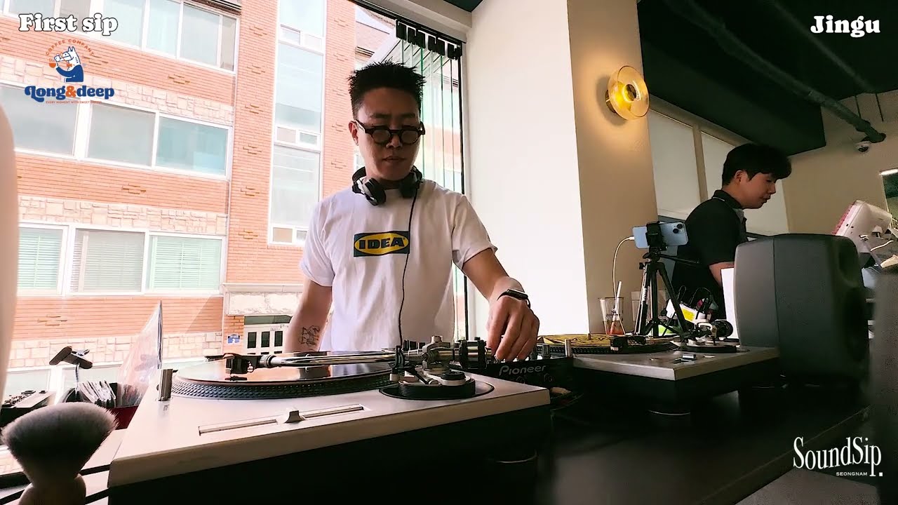 Firstsip. 야탑 Long&Deep 에서 들려드리는 jinGU의 Soul/Jazz/Funk Vinyl Mix