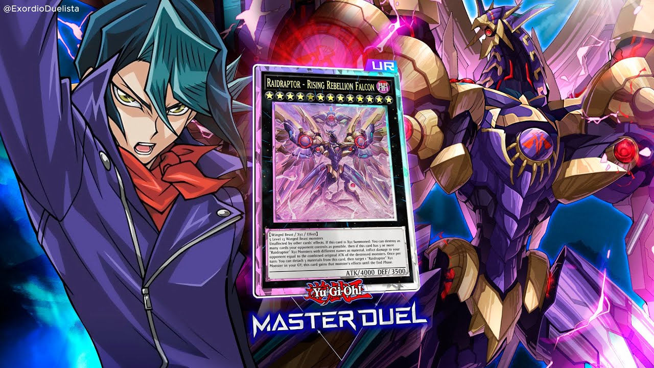 UNAFFECTED RANK-13❗ RAIDRAPTOR Deck (Wings of the Guardians) | Yu-Gi-Oh! MASTER DUEL