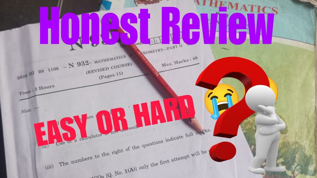  10th Geometry Paper 2026 😱 Easy ya Tough? | SSC 10yh Geometry#exam #viral 