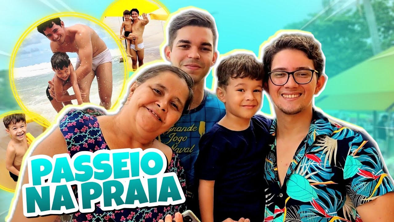 LEVEI MINHA FAMÍLIA PARA PRAIA | PASSEIO EM PONTA NEGRA🏖️