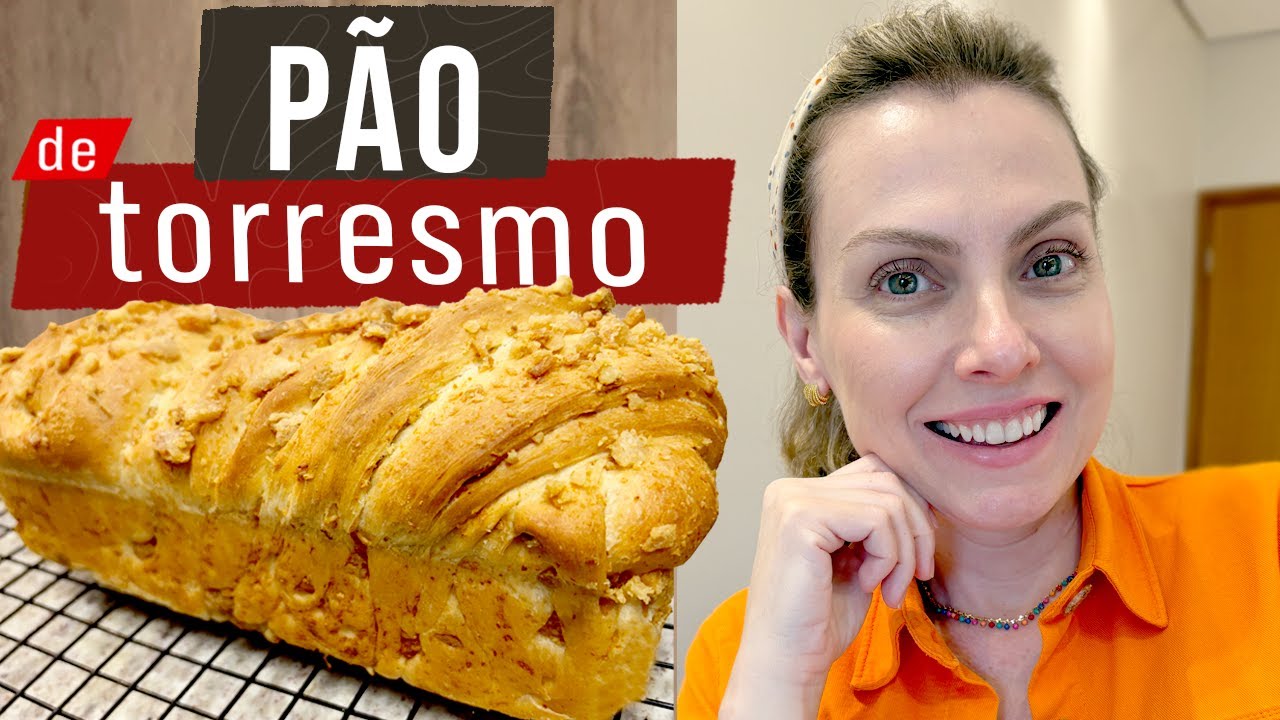 PÃO DE TORRESMO CASQUINHA CROCANTE E MACIO POR DENTRO - RECEITA FÁCIL E IRRESISTÍVEL