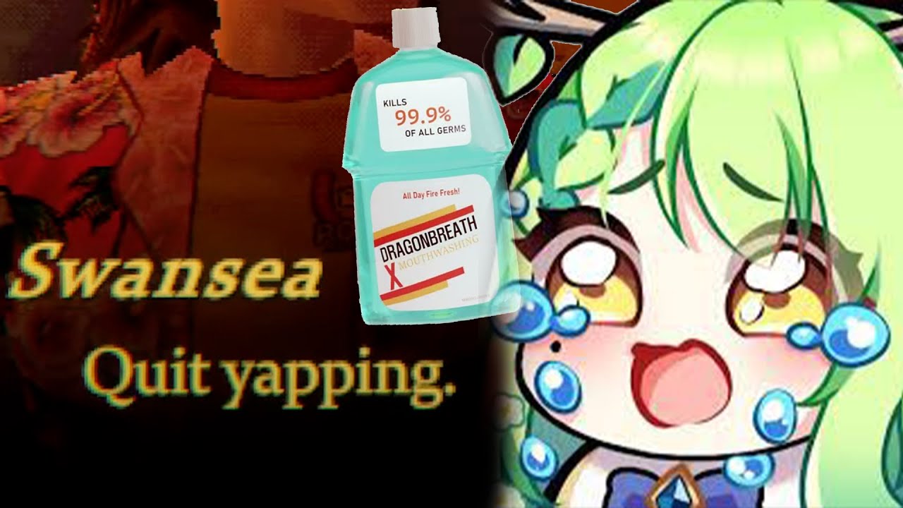 Fauna was stranded in space and drink mouthwash |  『Hololive』