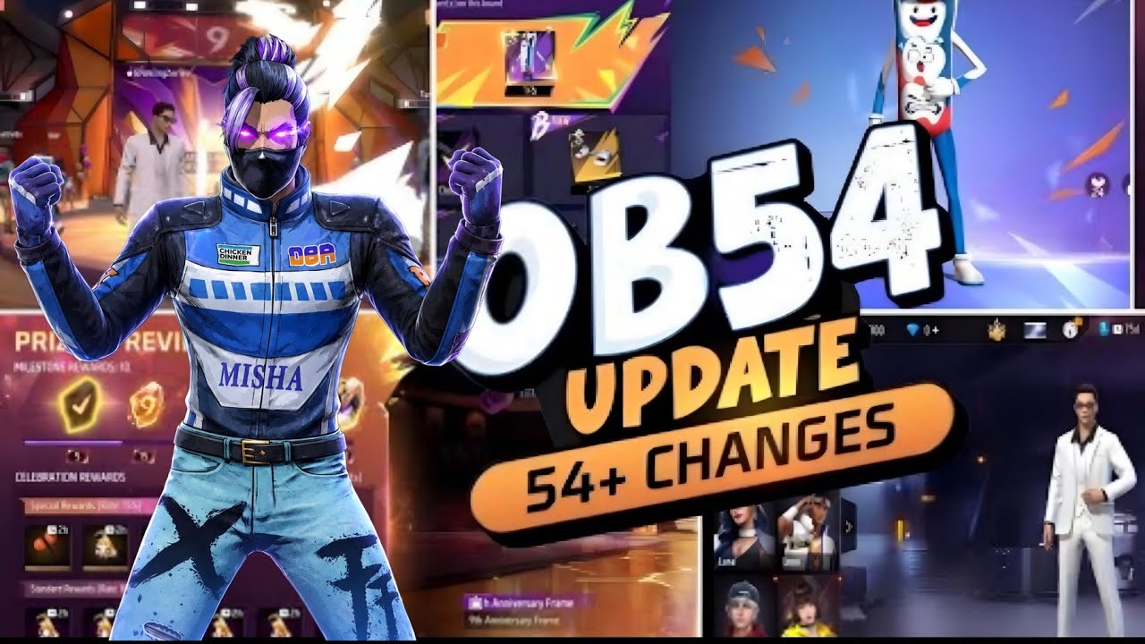 OB54 UPDATE LEAKED! 😱 Everything Revealed Before Release | Free Fire