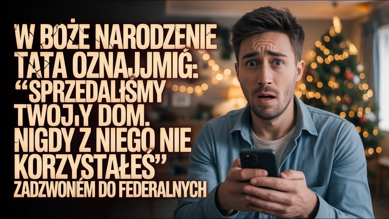 „W Boże Narodzenie tata oznajmił ‘Sprzedaliśmy twój dom  Nigdy z niego nie korzystałeś’ — zadzwoniłe