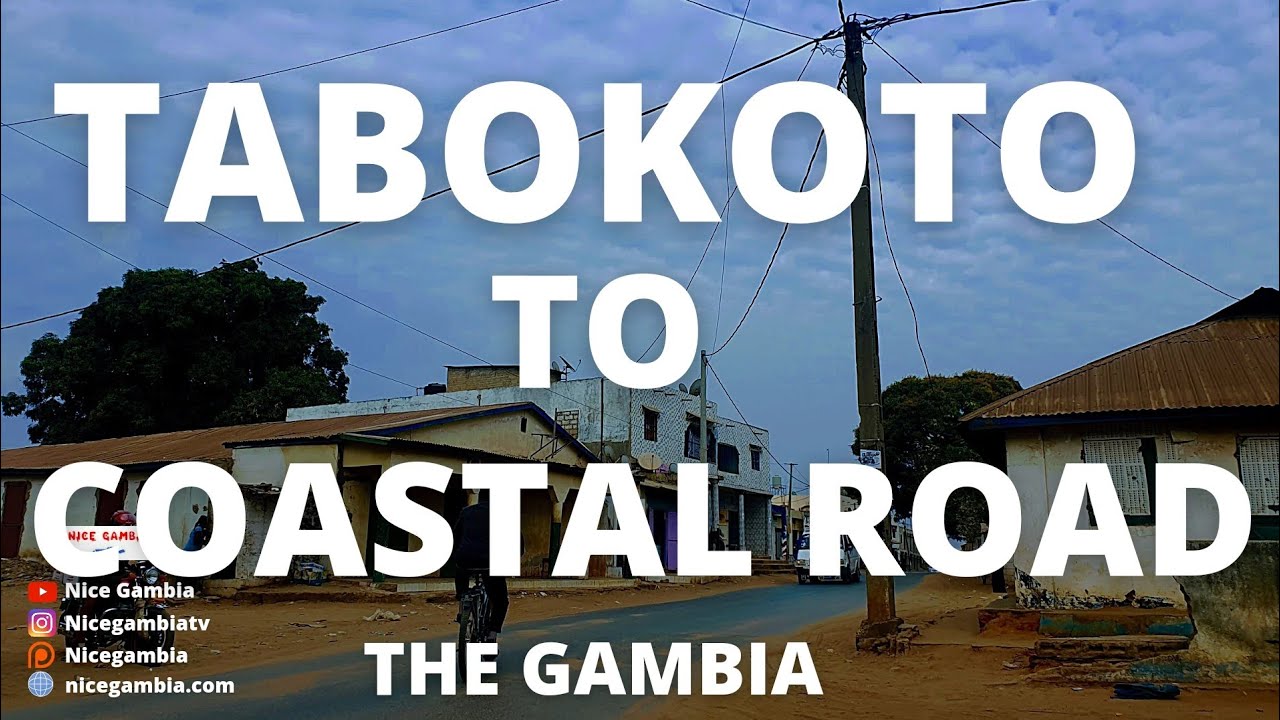 Tabokoto to Coastal Road The Gambia Cities and Towns