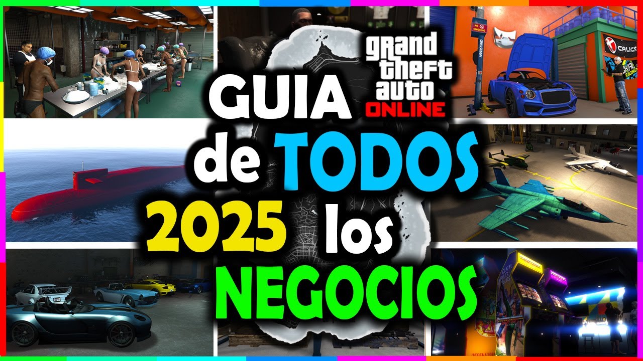 GUIA de TODOS Los NEGOCIOS de GTA 5 Online *2025* | COMO SER MILLONARIO en GTA Online (ACTUALIZADO)