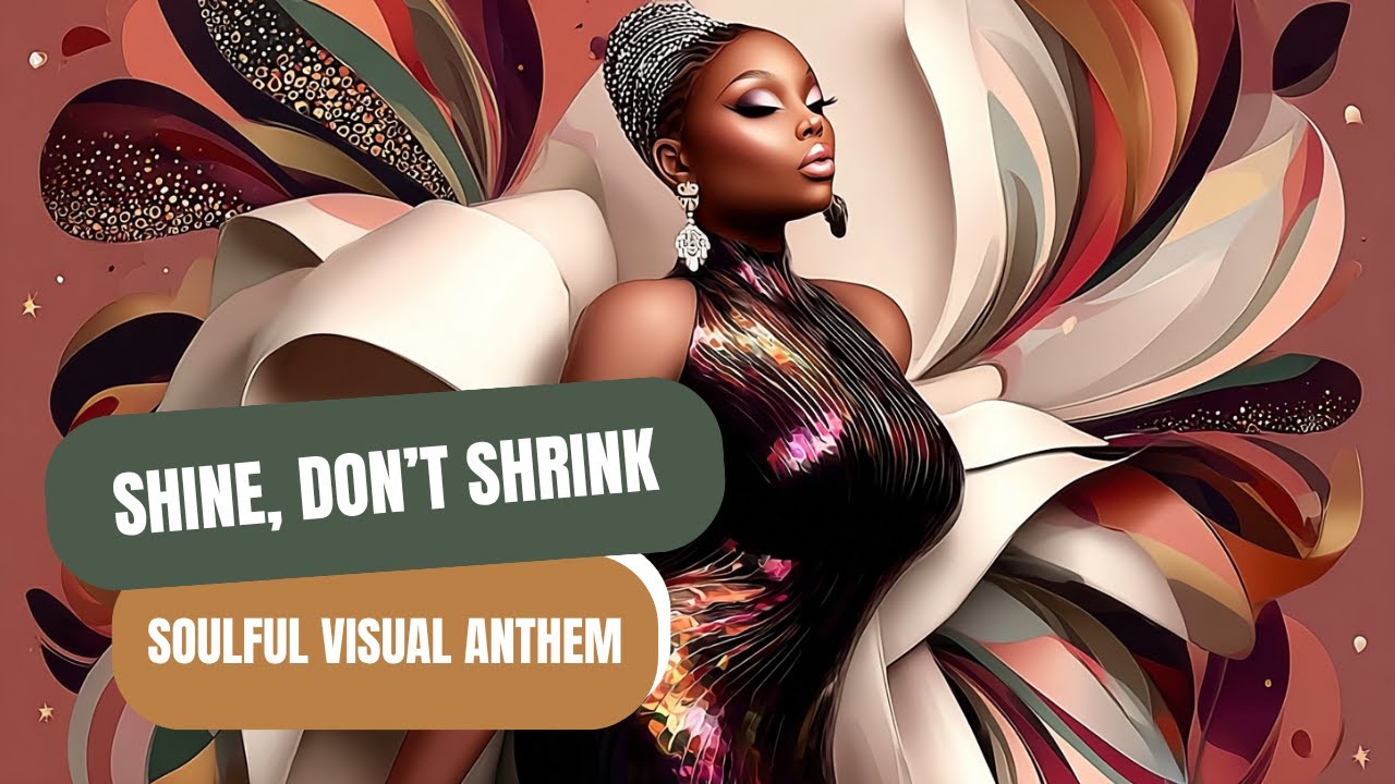Shine, Don’t Shrink – Soulful Visual Anthem | Electric Goddess Empowerment Vibe