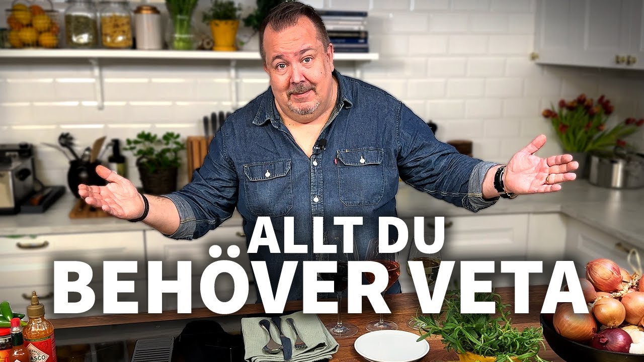 VIN OCH MAT I KOMBINATION | Vinsmart med Mästerkocks-Nicke