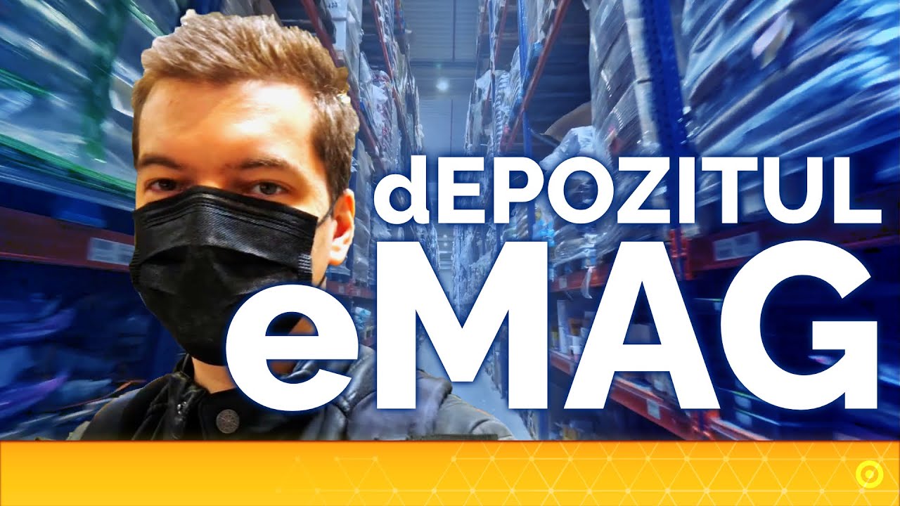 În vizită la depozitul eMAG