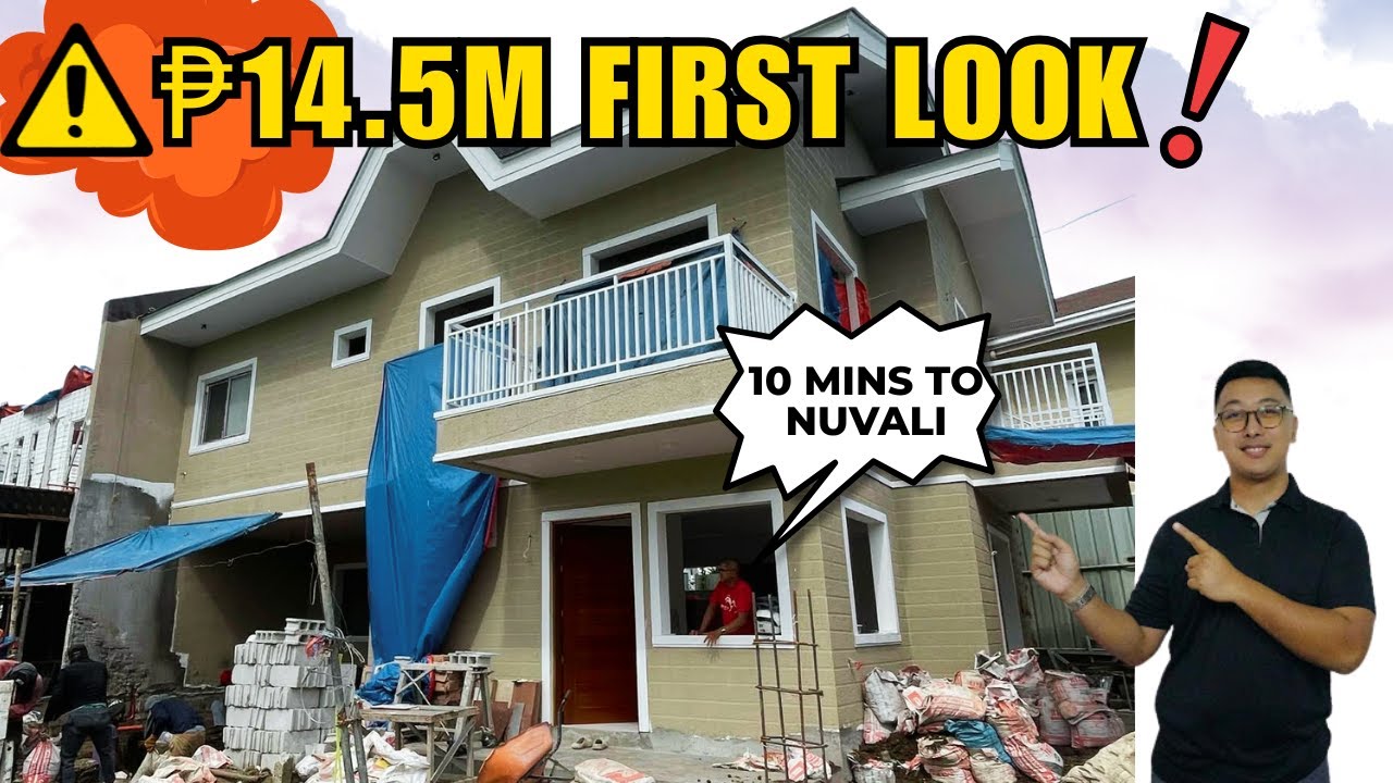 [FIRST LOOK] ₱14.5M Modern Home in Laguna Bel-Air 4 | Ongoing Construction