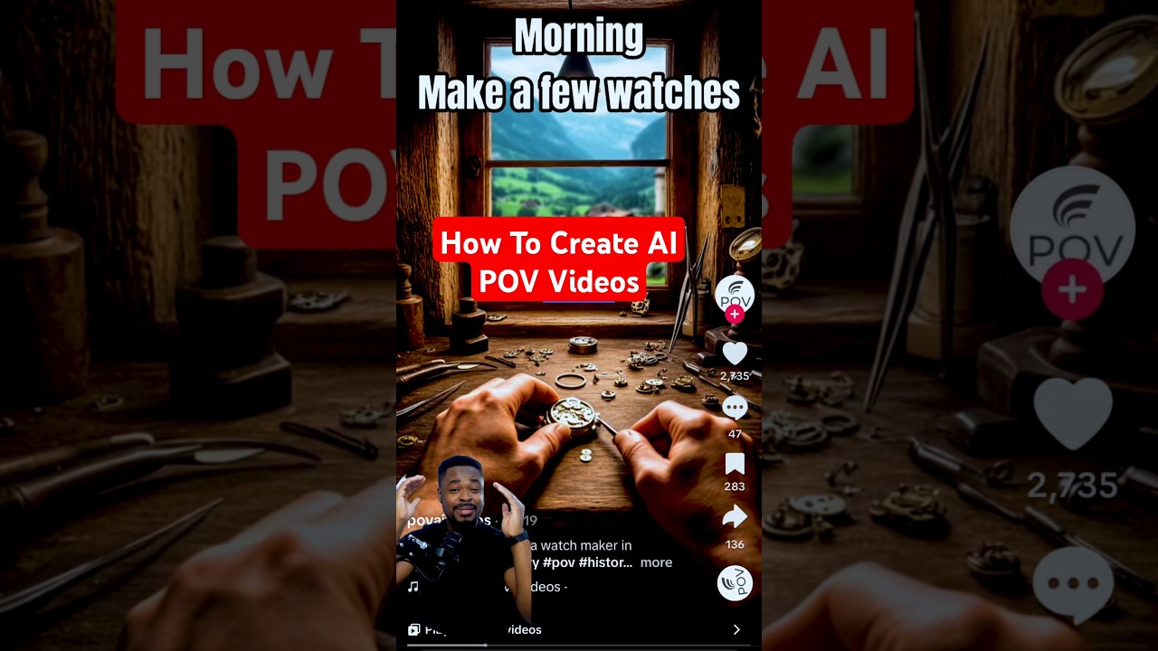 what makes these AI POV videos so addictive and how can you recreate them? #aipov #AIVideoCreation