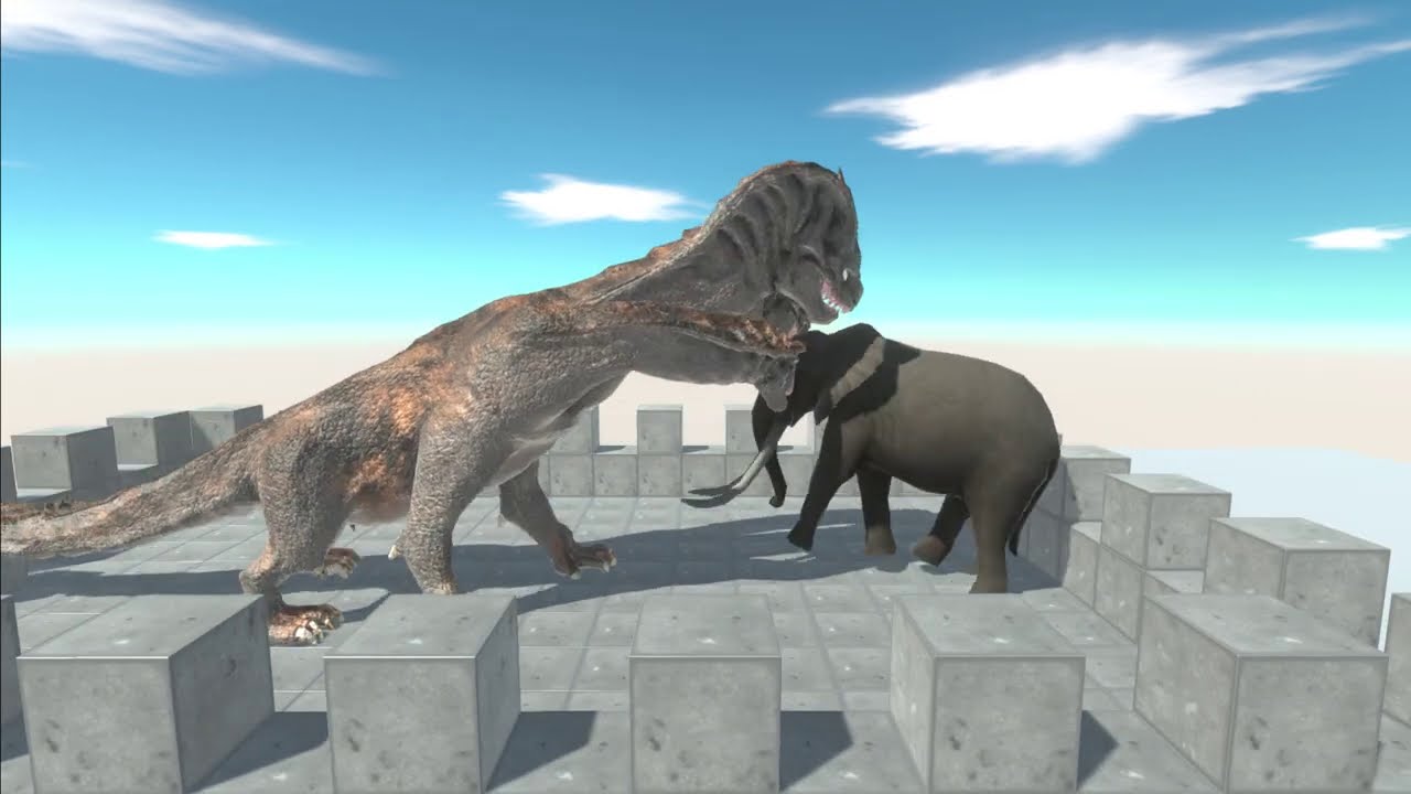 SKY ARENA ELEPHANT vs EVERY UNIT - Animal Revolt Battle Simulator