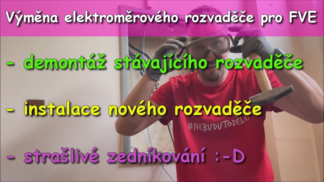 Výměna elektroměrového rozvaděče pro FVE