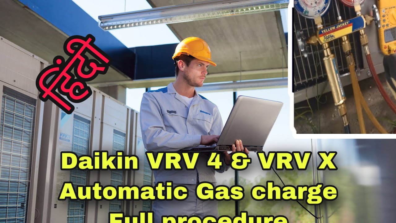 What is a auto-charge Gas In daikin VRV4 , VRV X | ROYALBRAND|