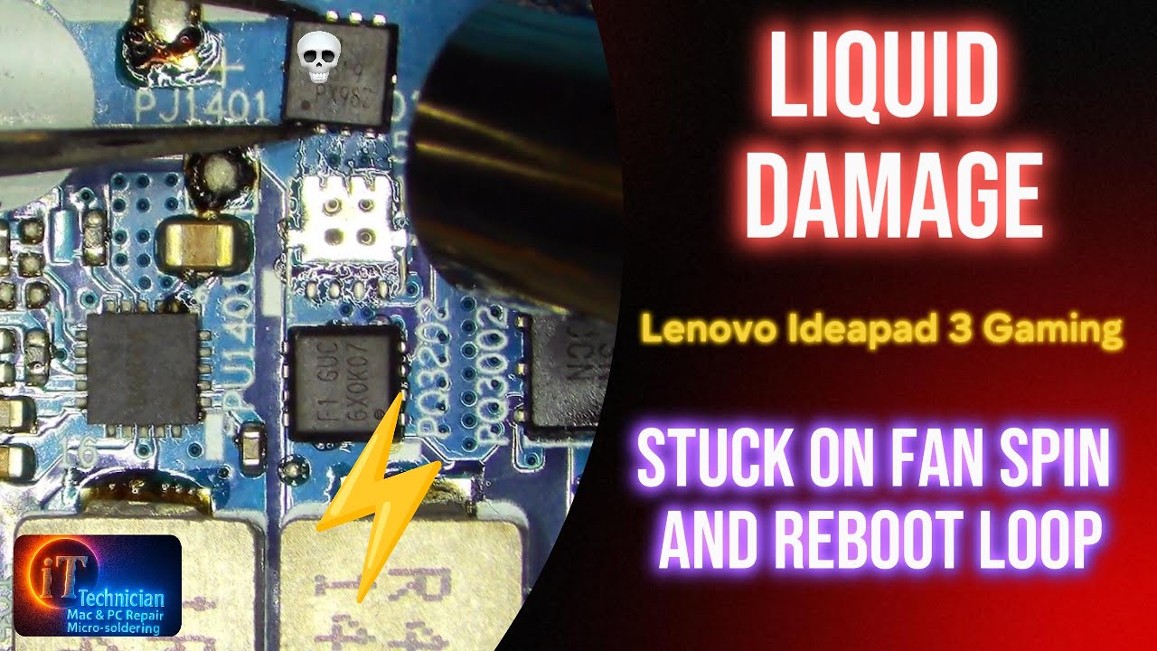 Liquid Damage Mystery! Lenovo Ideapad 3 Gaming Dies After Spill – The Real Cause Revealed