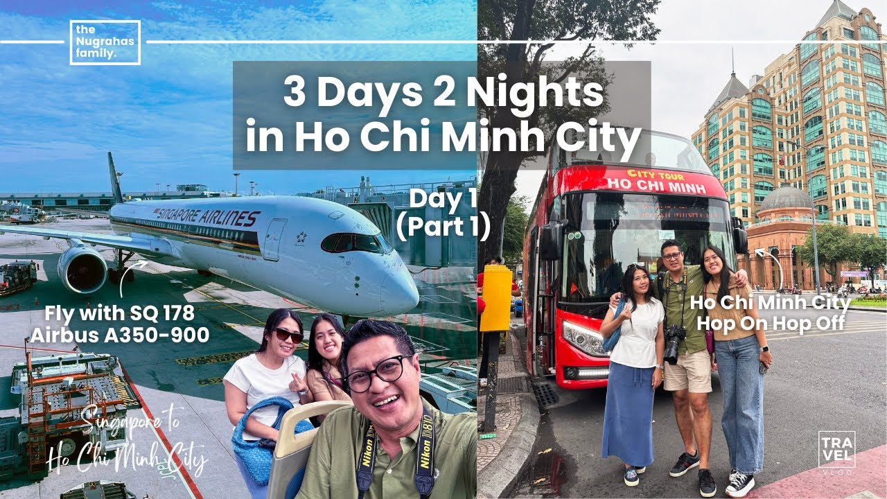 HO CHI MINH: 3D2N AT HOTEL DES ARTS SAIGON | SQ178 A350-900 | HOP-ON-HOP-OFF BUS  (IND/ENG)