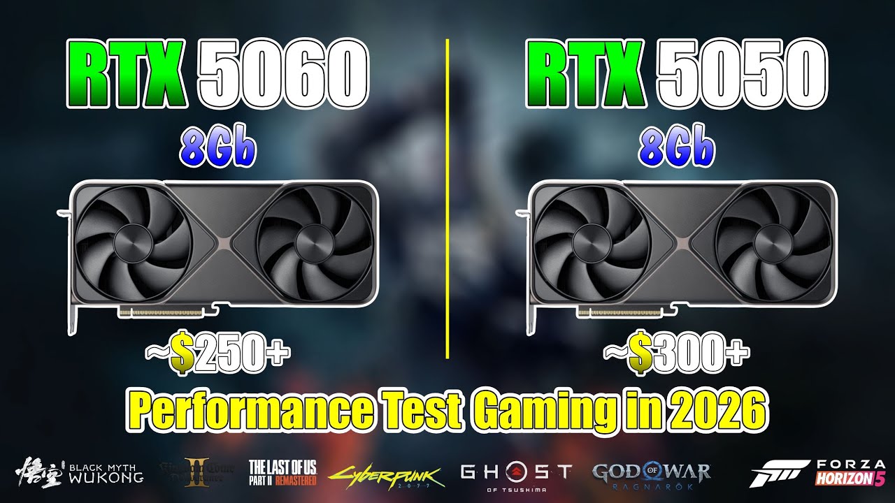 RTX 5050 & RTX 5060 Performance Test: Still Good for AAA Gaming in 2026?