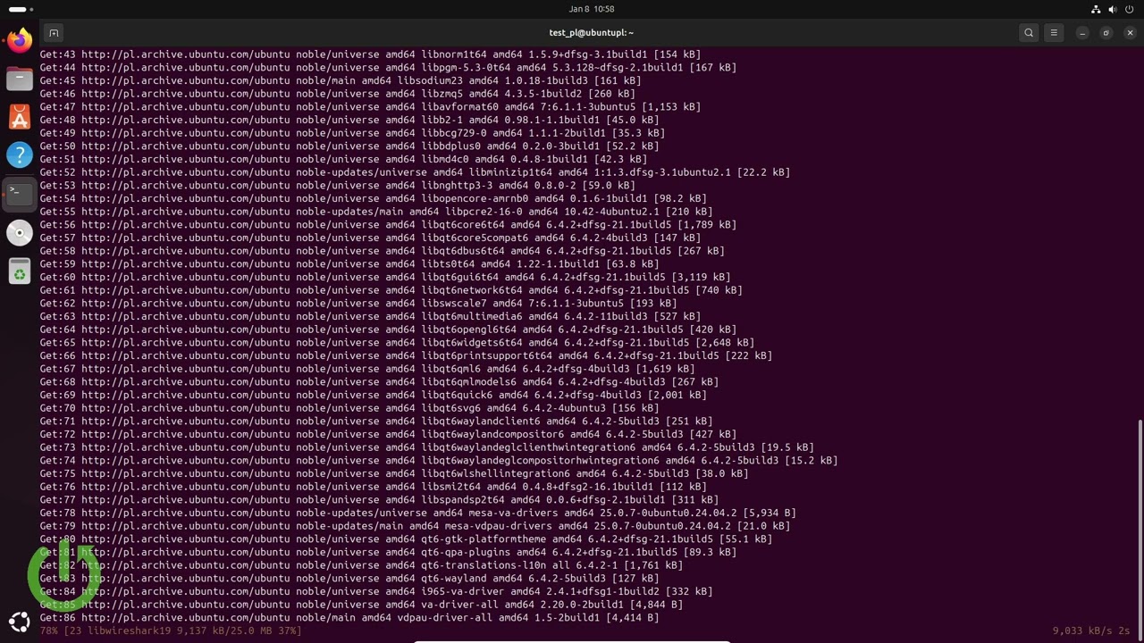 Linux'ta Wireshark Kurulumu (Ubuntu apt ile)
