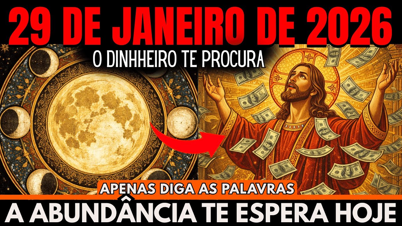 AS PALAVRAS SE TORNAM MAGIA EM 29 DE JANEIRO! Fale dessa forma para ATRAIR PROSPERIDADE FINANCEIRA!