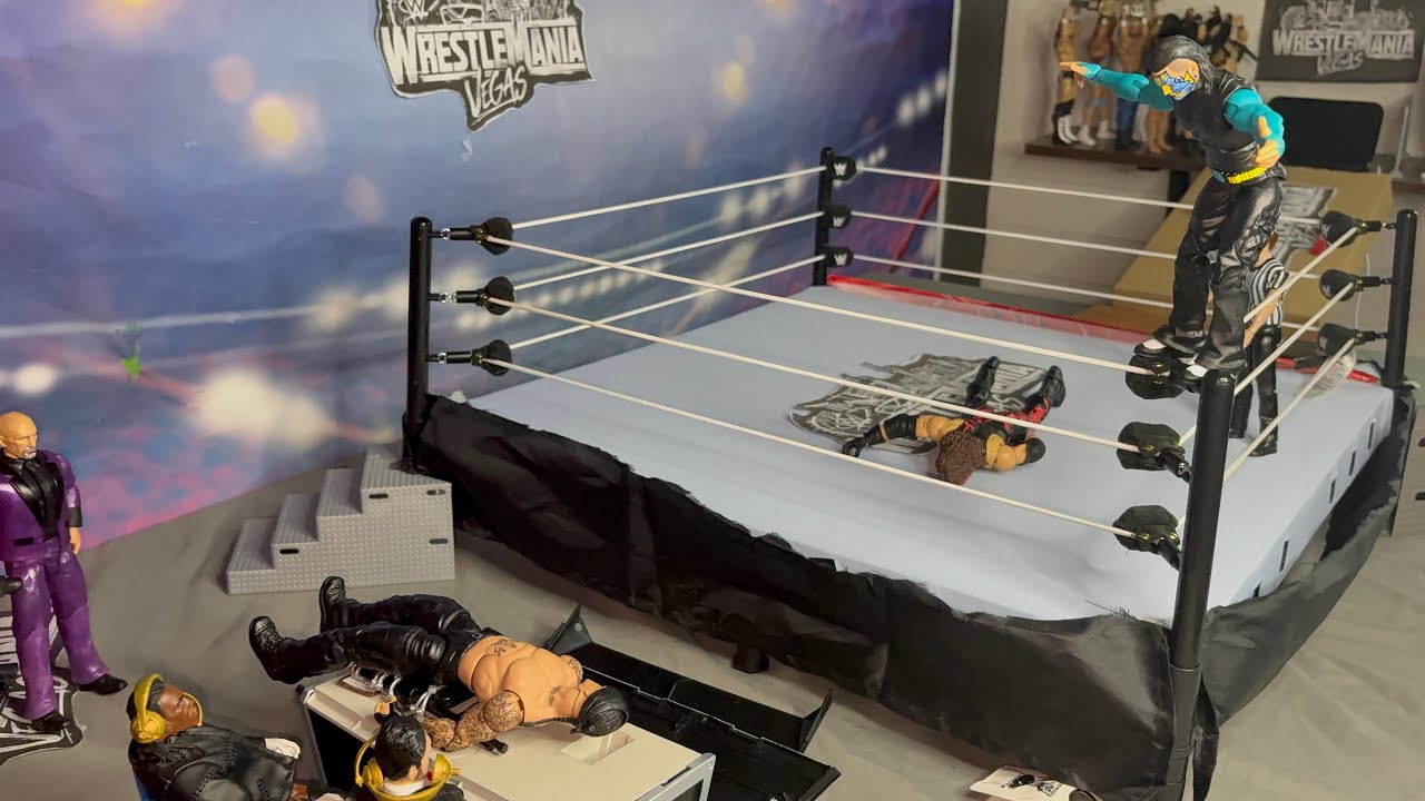 The brothers of destruction vs The Hardy boys for the E.W.U tag team championships!#wrestlemania 