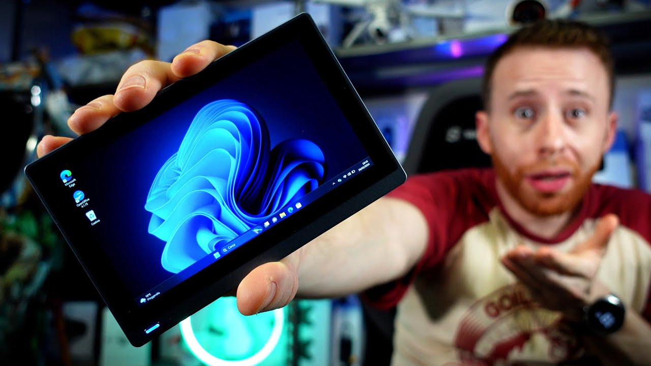 Questo MINI PC TASCABILE con WINDOWS, DISPLAY TOUCH e BATTERIA INTEGRATA sostituirà lo SMARTPHONE!
