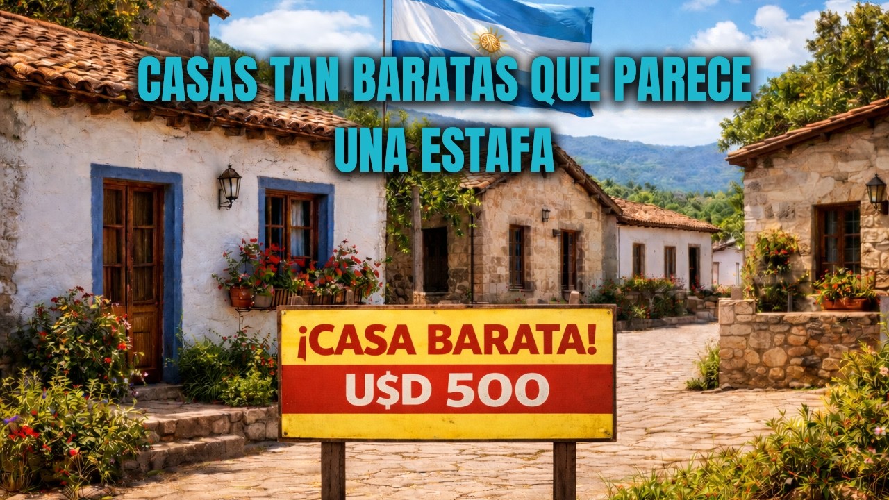 7 Pueblos de Argentina con Casas tan Baratas que Vas a Pensar que es una Estafa