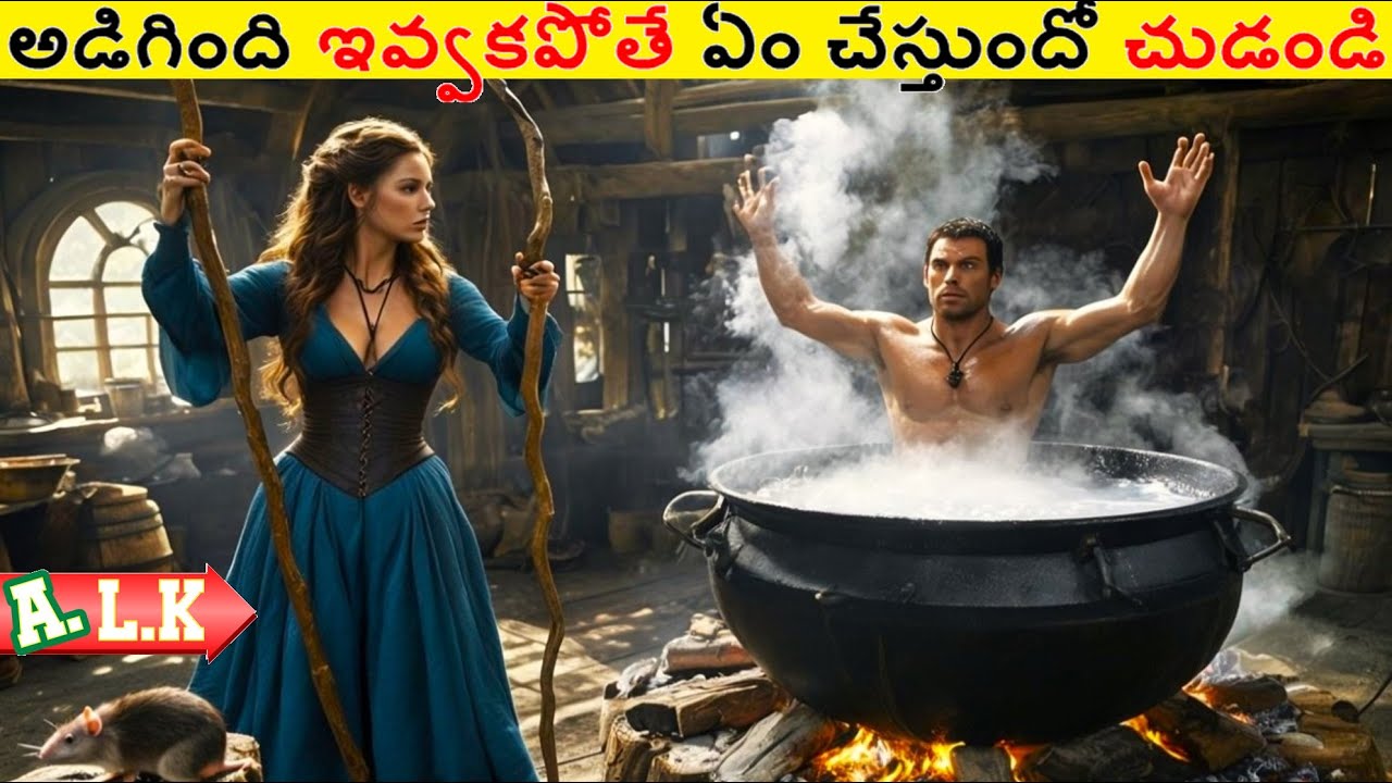 అడిగింది ఇవ్వకపోతే ఏం చేస్తుందో చుడండి || Movie Explained In Telugu || ALK Vibes