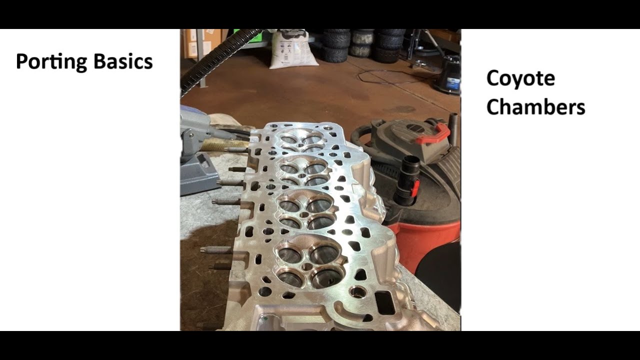 Coyote Porting Basics:  Chamber work