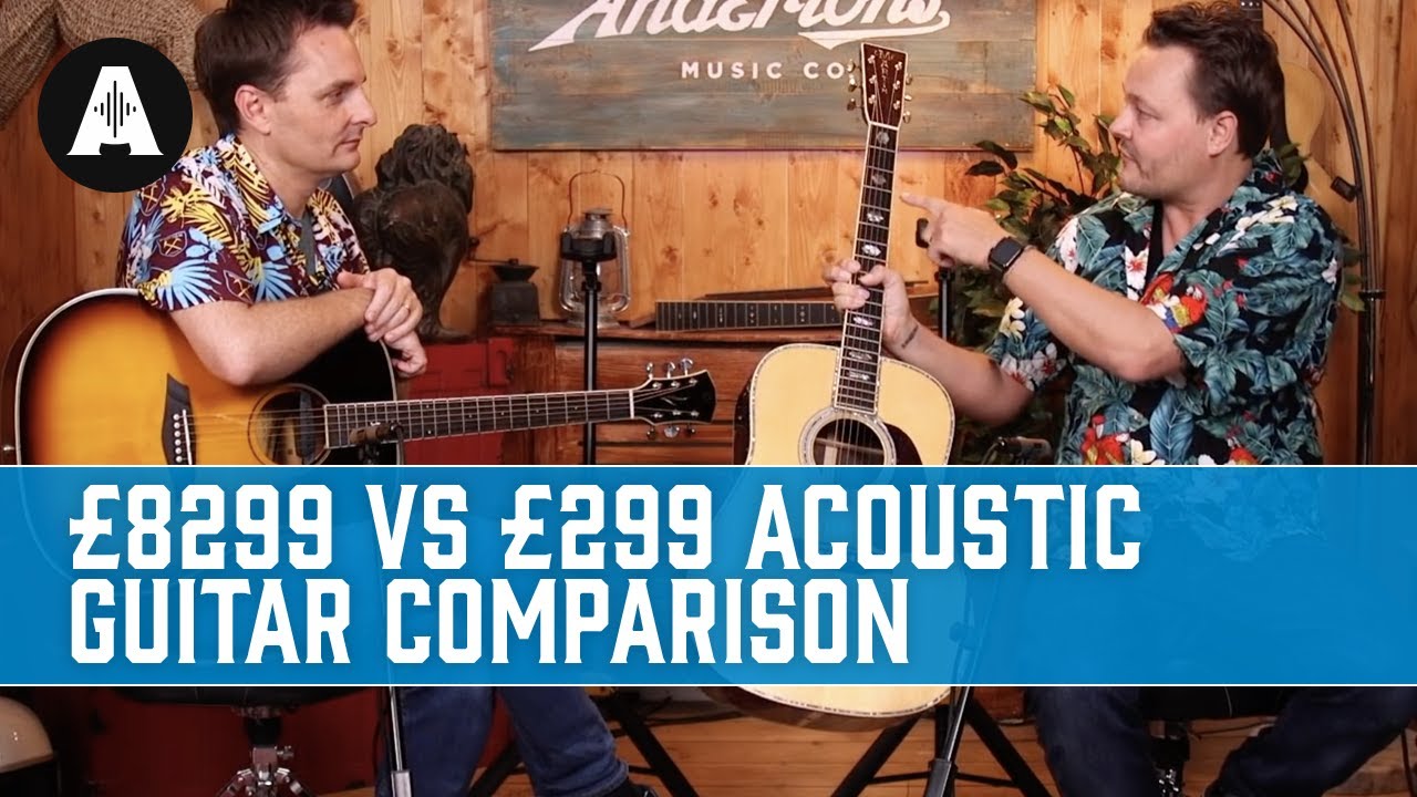 £8299 Guitar vs £299 Guitar - Can you hear the £8k difference?
