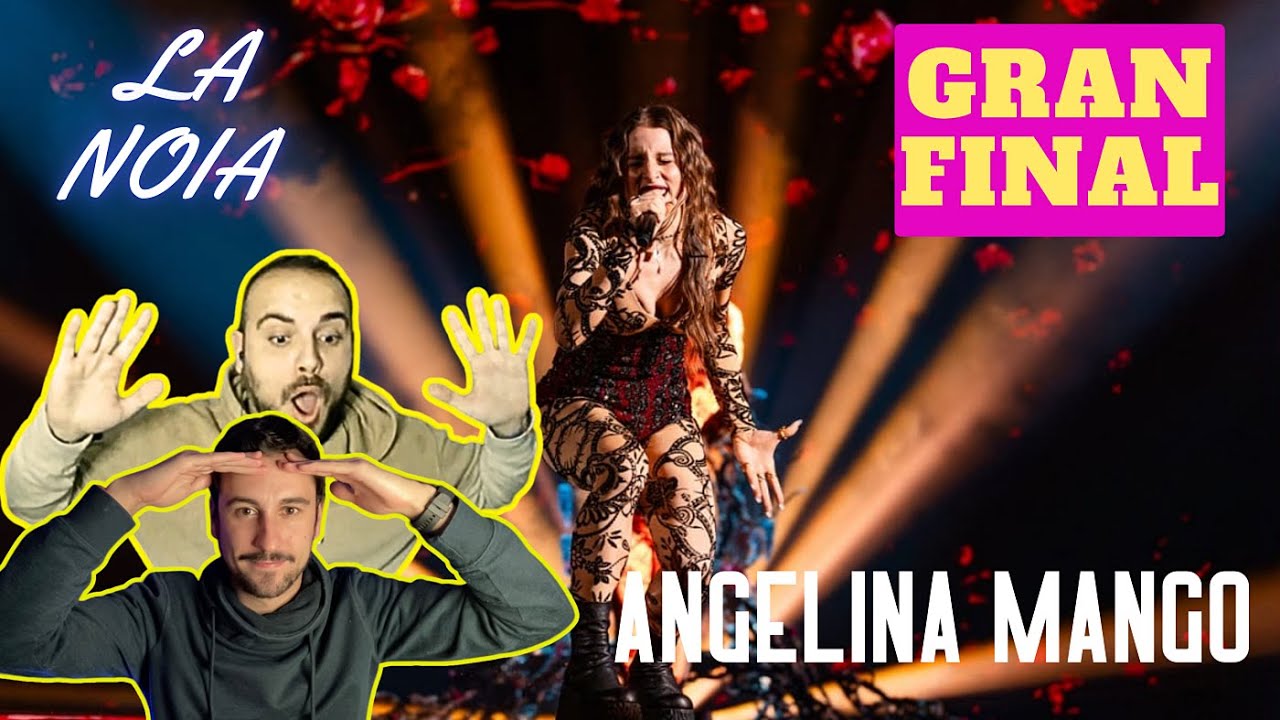 Reacción a LA NOIA, de Angelina Mango (Gran Final, Eurovisión 2024)