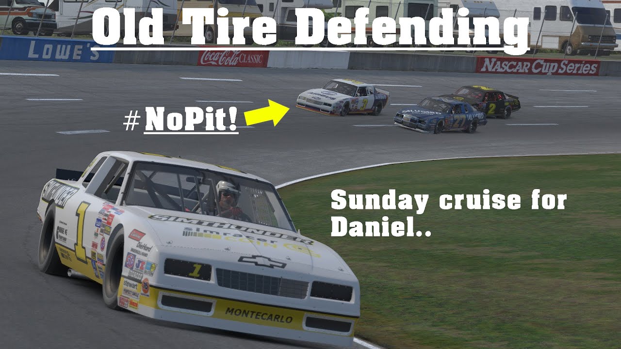 Defense - iRacing NASCAR 1987 at North Wilkesboro