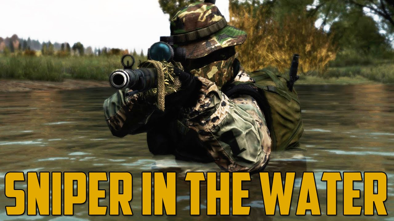 SNIPER IN THE WATER (DayZ Standalone)