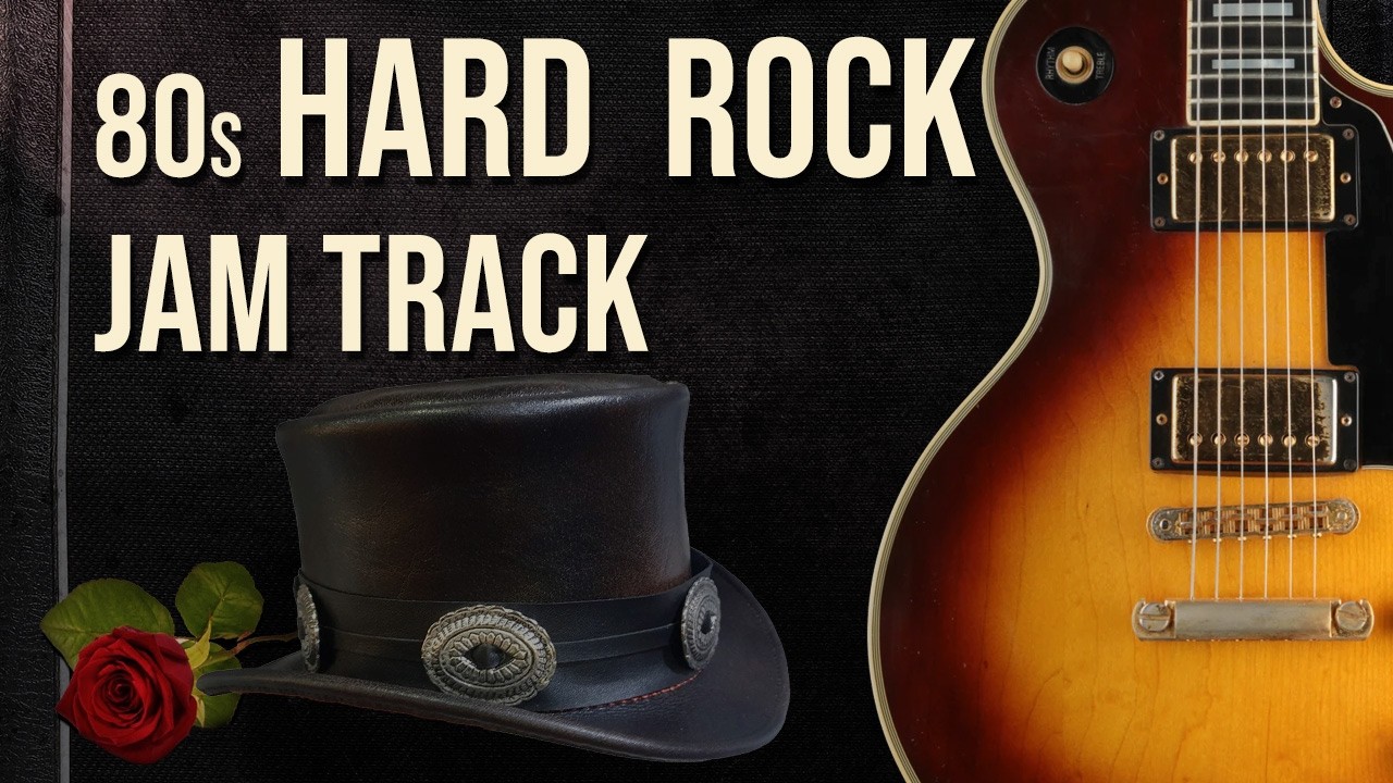 Hard Rock Jam Track in F major | 130 BPM Guitar Jam Track