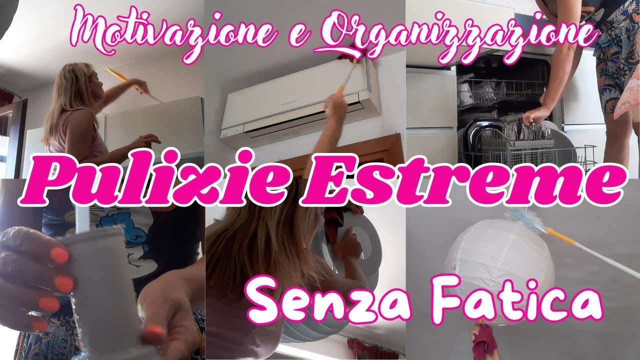 PULIZIE MOTIVAZIONALI PER UNA CASA SEMPRE PULITA SENZA FATICA