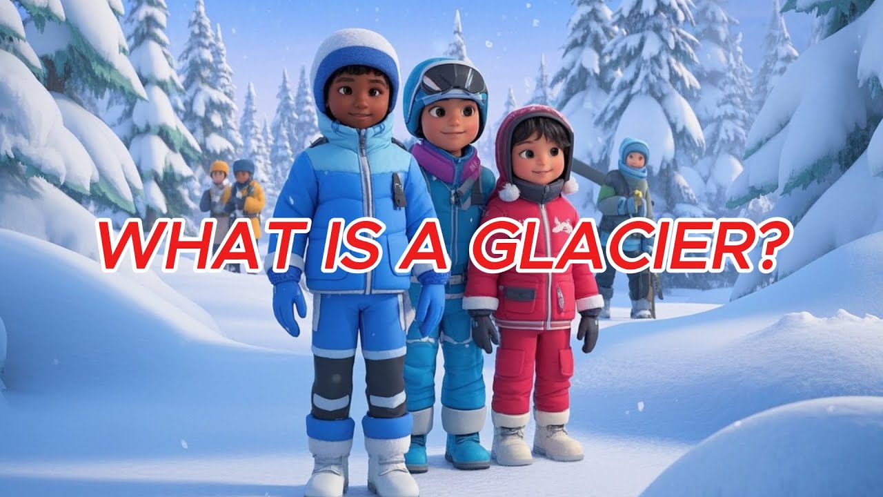 Discover Glaciers | Fun Learning About Ice Mountains for Kindergarten, Pre-Schoolers, or Kids!
