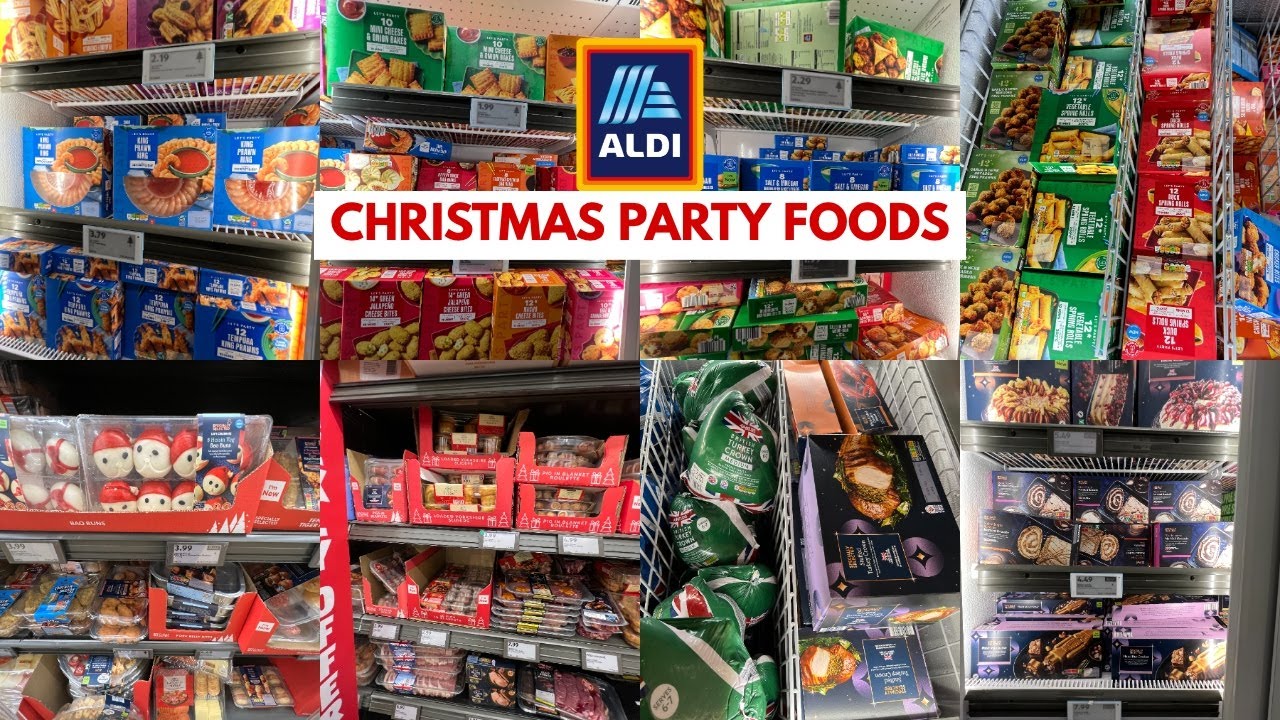 ALDI NEW CHRISTMAS PARTY FOODS COLLECTION 2025! | ALDI HAUL | TRAVELANDSHOP WITH ME