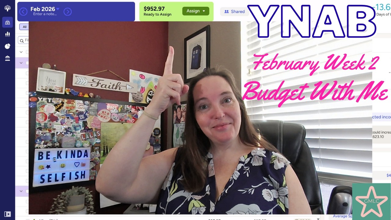 YNAB Budget With Me | February Week 2 2026
