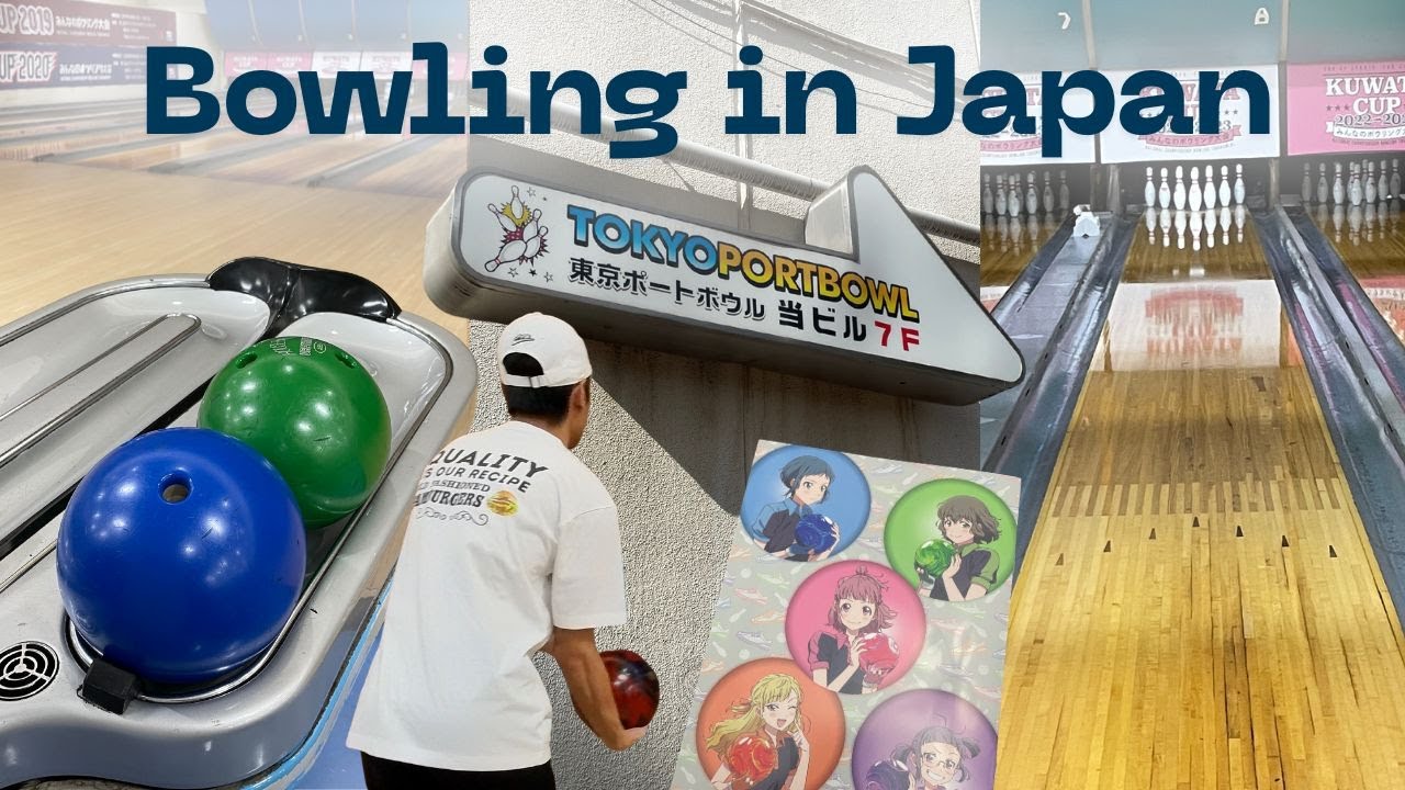 Боулинг в Токио! 🎳 | Экскурсия по боулинг-центру Tokyo Bowl Port + Боулинг от первого лица в Японии