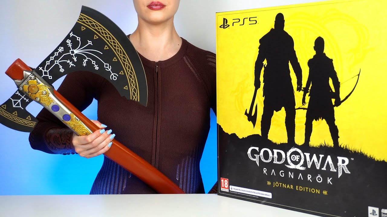 Unboxing EVERYTHING God of War Ragnarök | The Jötnar Collector's Edition
