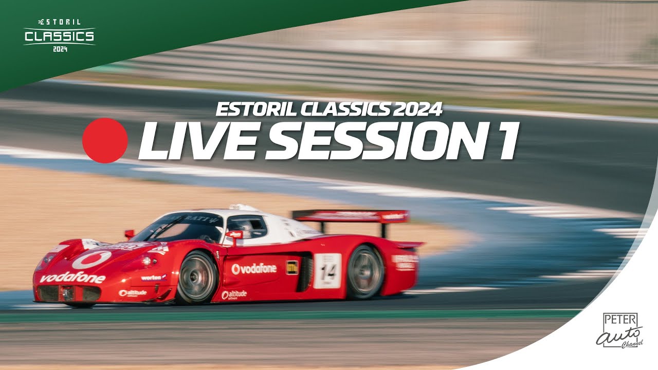 Full live coverage, vintage F1 & endurance legends - Estoril Classics