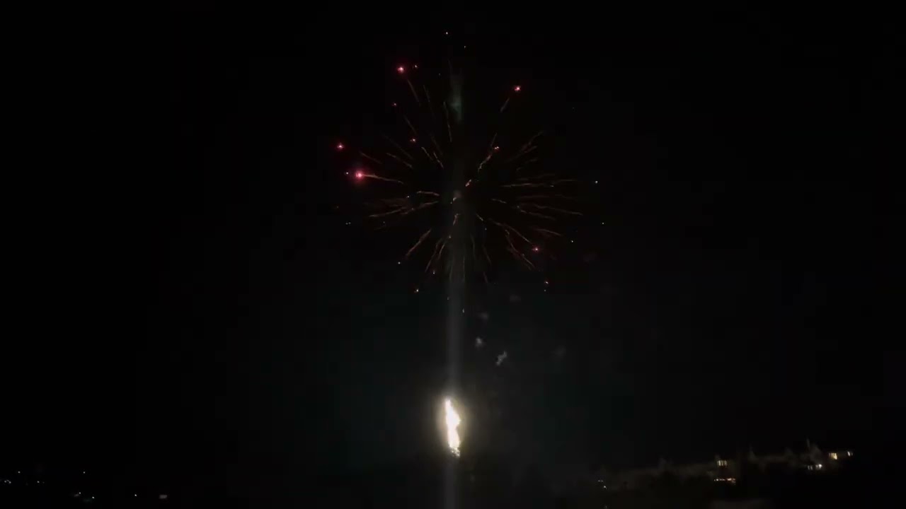 Happy the July 4th - Fireworks in Ashburn Village on 07/05/2024