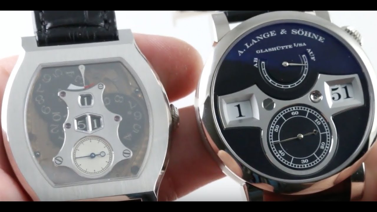 F.P. Journe Vagabondage II vs. A. Lange & Sohne Zeitwerk (140.029)