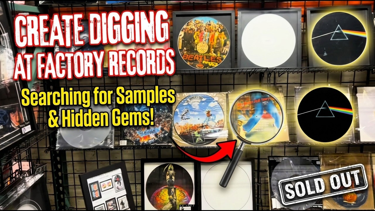 Crate Digging at Factory Records Dover, NJ