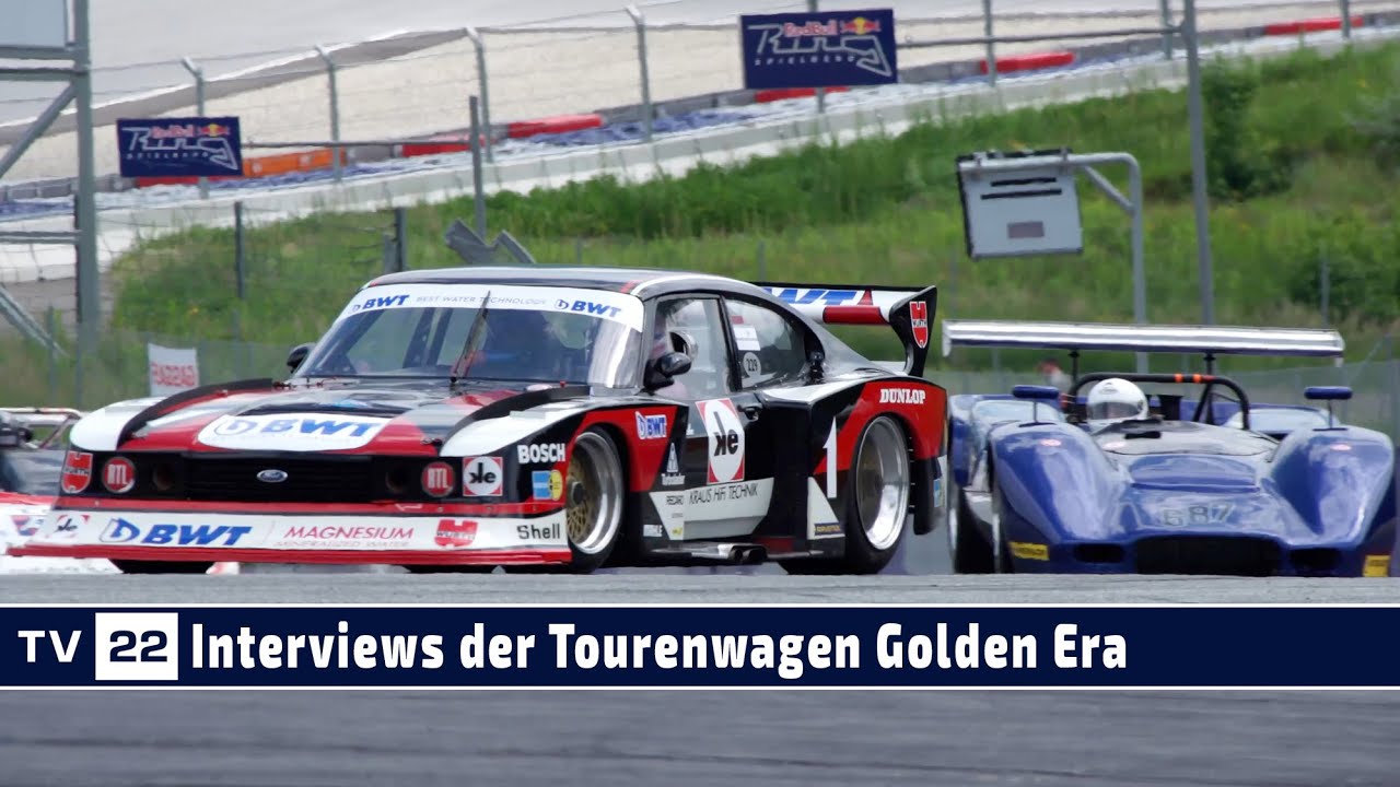 MOTOR TV22: Interviews auf der Startaufstellung und bei der Siegerehrung der Tourenwagen Golden Ära